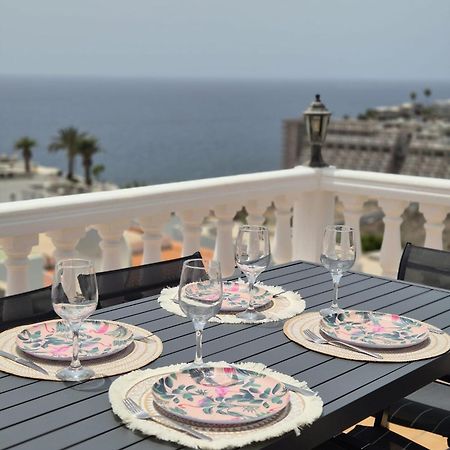 Apartamento Ocean View Sunset Terrace - Near Anfi Del Mar Los Caideros Exterior foto