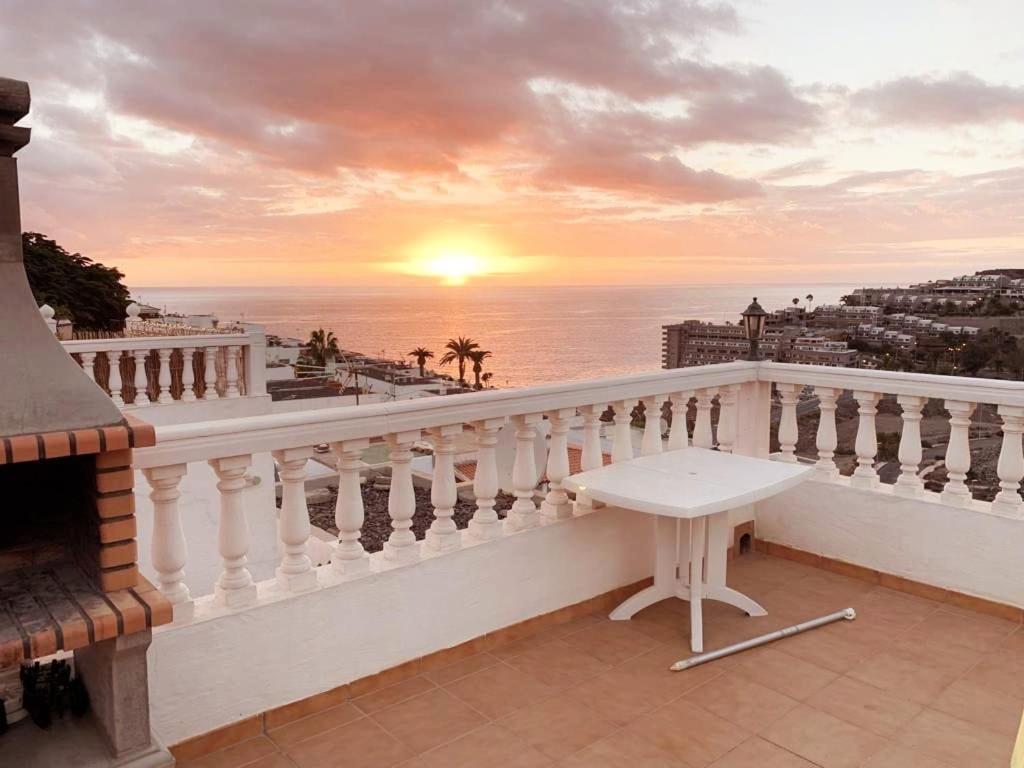 Apartamento Ocean View Sunset Terrace - Near Anfi Del Mar Los Caideros Exterior foto