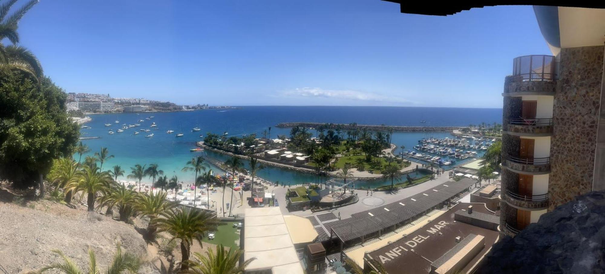 Apartamento Ocean View Sunset Terrace - Near Anfi Del Mar Los Caideros Exterior foto